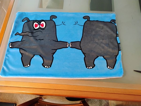 Speed E LePhant Baby Blanket